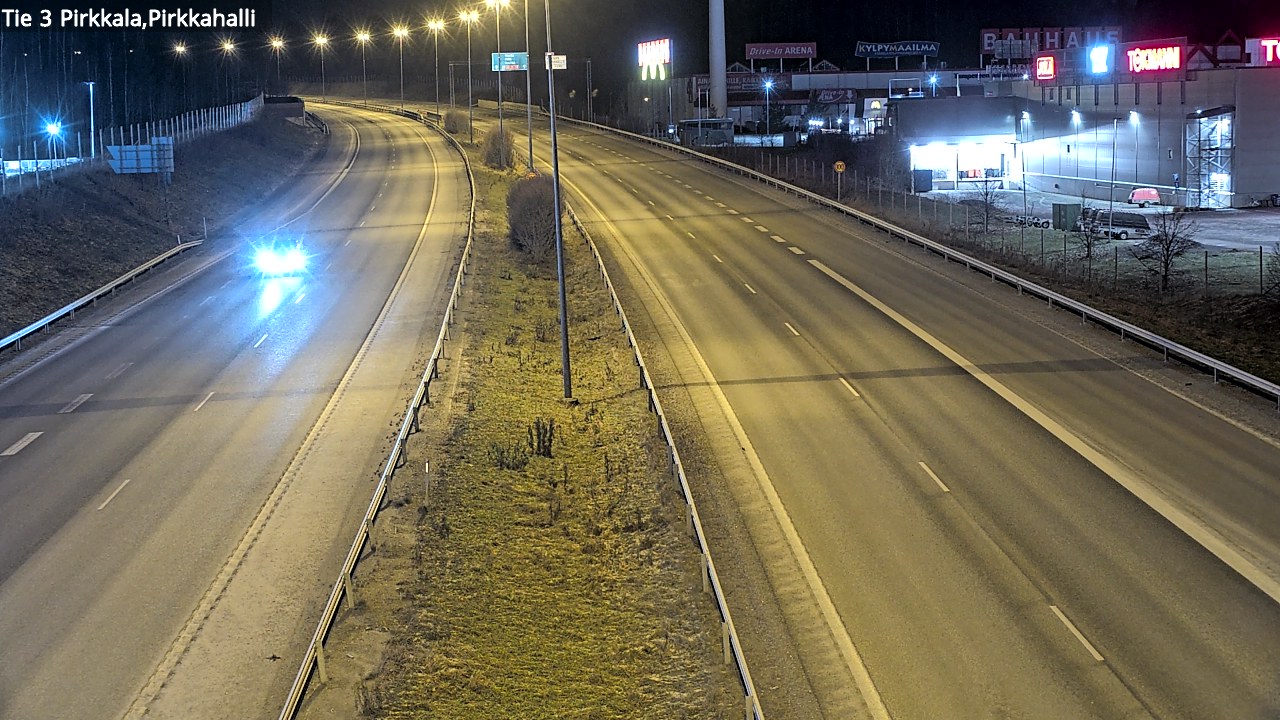 Kelikamerat Kuva Tie 3 Pirkkala, Pirkkahalli, Pirkkala, Pirkanmaa