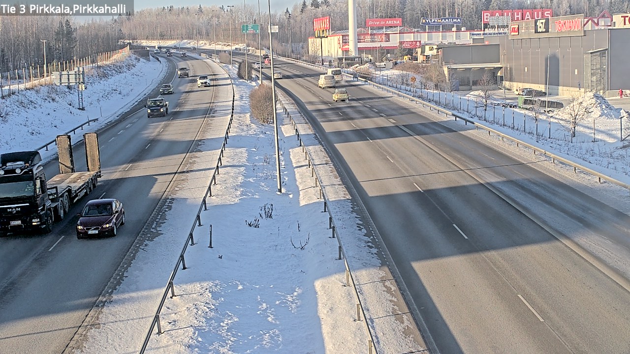 Weather Camera Image Väg 3 Birkala, Pirkkahalli, Pirkkala, Pirkanmaa
