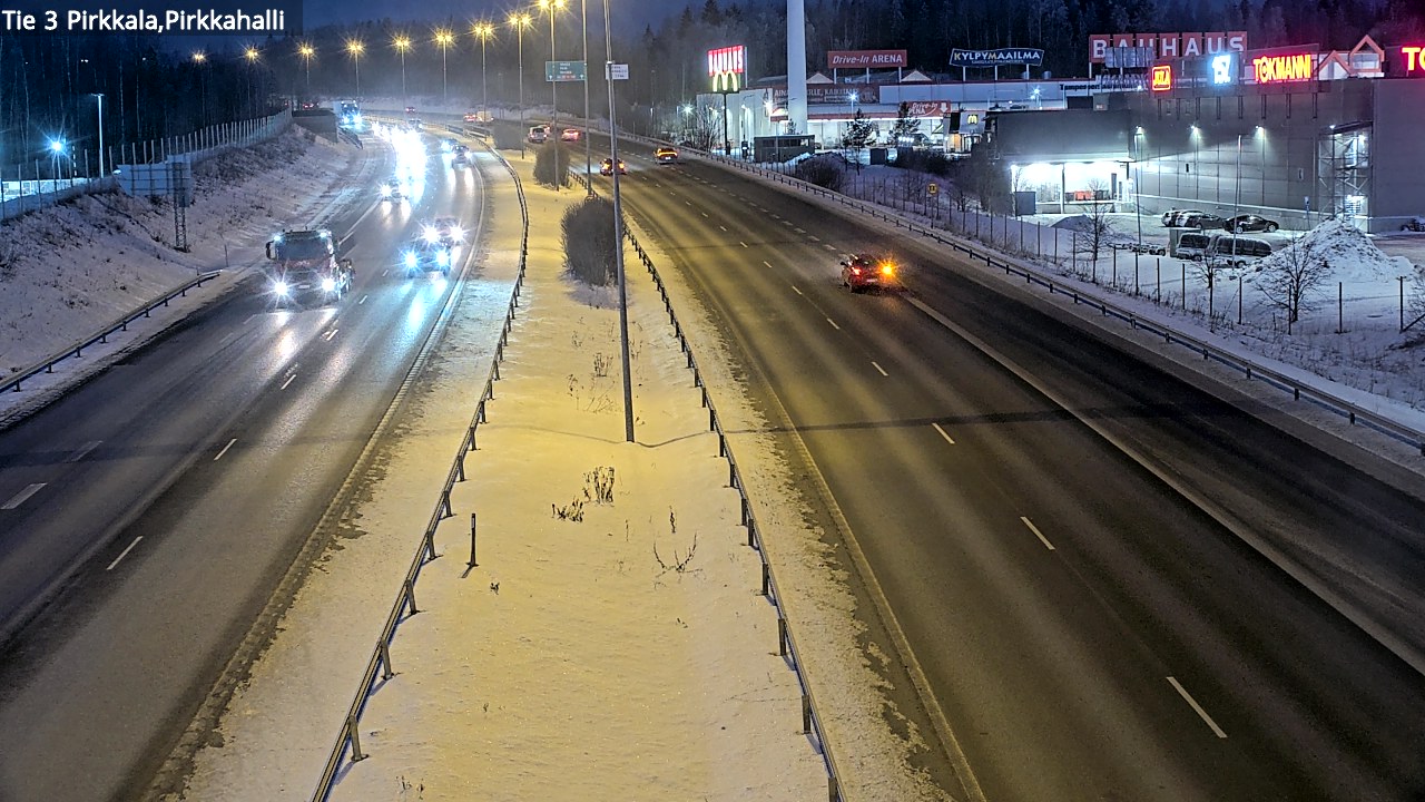 Kelikamerat Kuva Tie 3 Pirkkala, Pirkkahalli, Pirkkala, Pirkanmaa