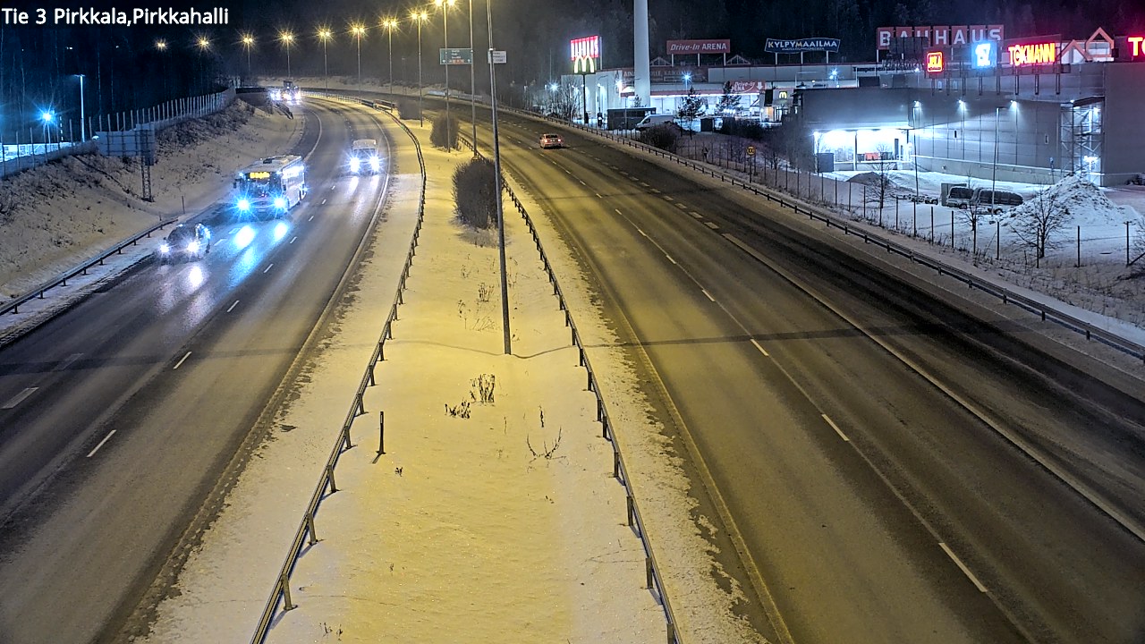 Kelikamerat Kuva Tie 3 Pirkkala, Pirkkahalli, Pirkkala, Pirkanmaa