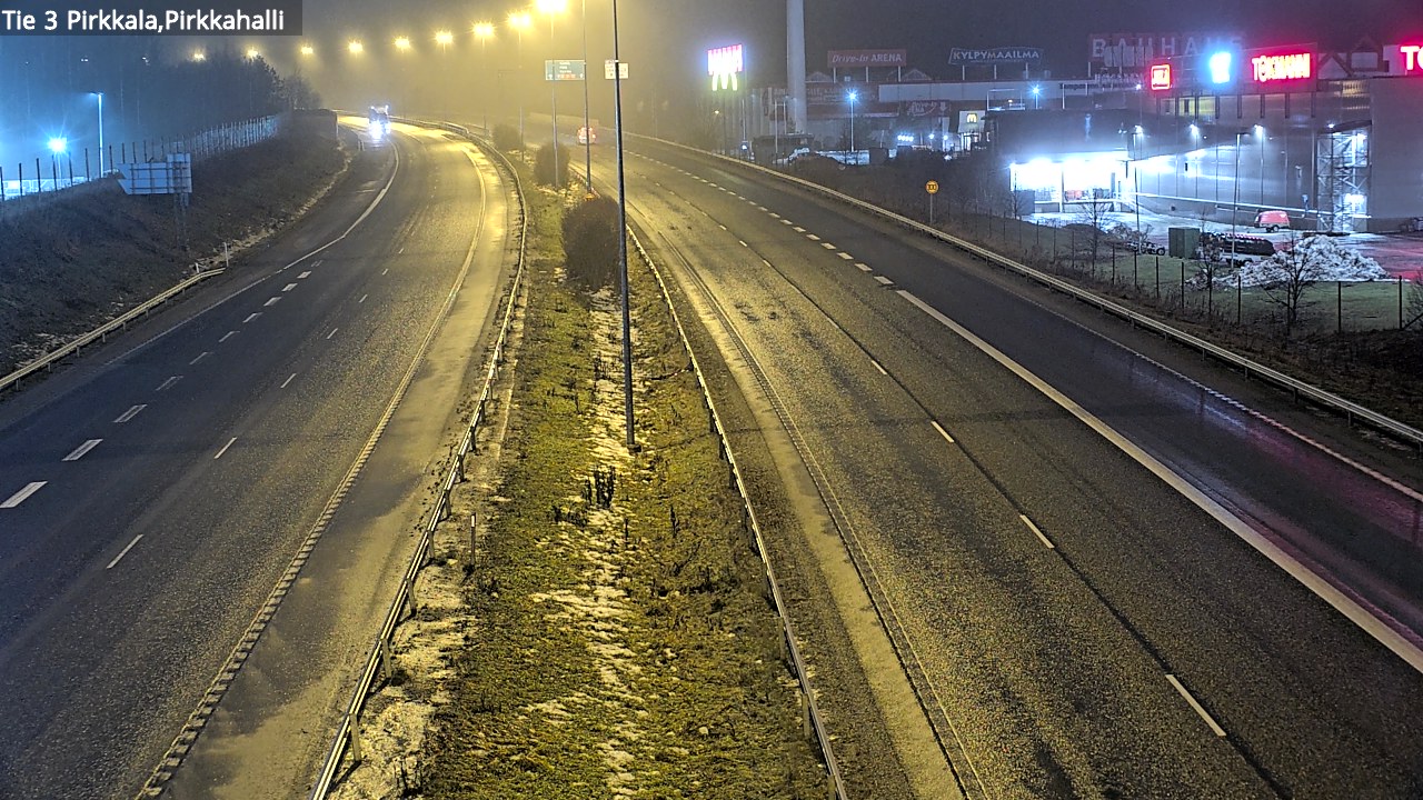 Weather Camera Image Väg 3 Birkala, Pirkkahalli, Pirkkala, Pirkanmaa