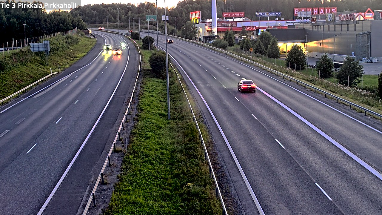 Kelikamerat Kuva Tie 3 Pirkkala, Pirkkahalli, Pirkkala, Pirkanmaa