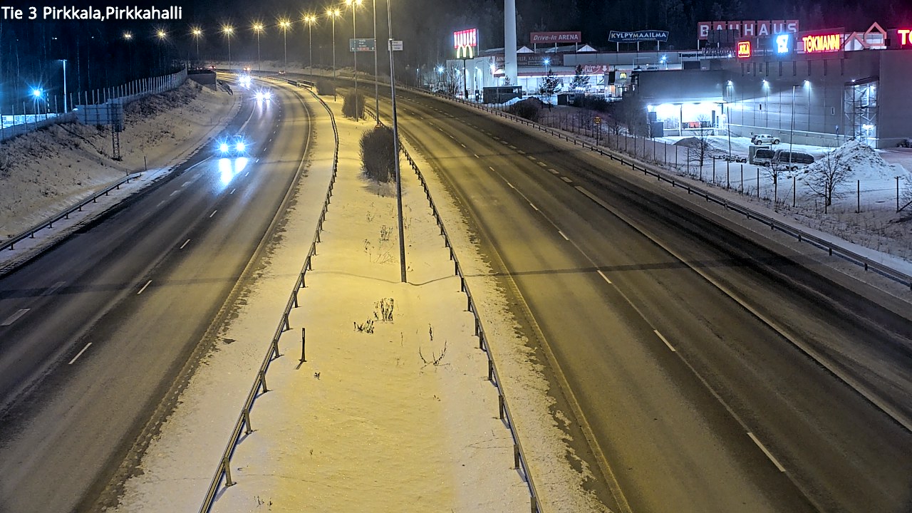 Kelikamerat Kuva Tie 3 Pirkkala, Pirkkahalli, Pirkkala, Pirkanmaa