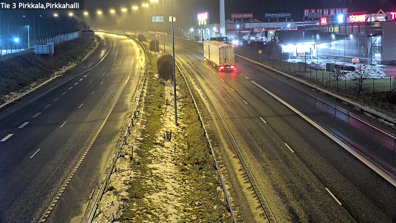 Weather Camera Image Väg 3 Birkala, Pirkkahalli, Pirkkala, Pirkanmaa