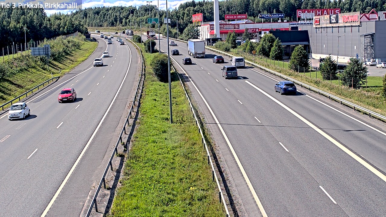 Kelikamerat Kuva Tie 3 Pirkkala, Pirkkahalli, Pirkkala, Pirkanmaa