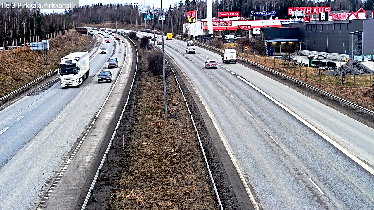 Kelikamerat Kuva Tie 3 Pirkkala, Pirkkahalli, Pirkkala, Pirkanmaa