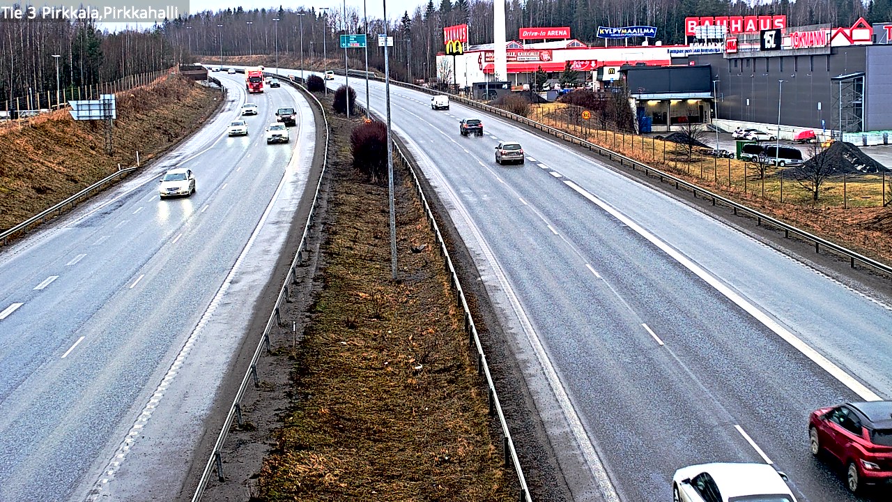 Kelikamerat Kuva Tie 3 Pirkkala, Pirkkahalli, Pirkkala, Pirkanmaa