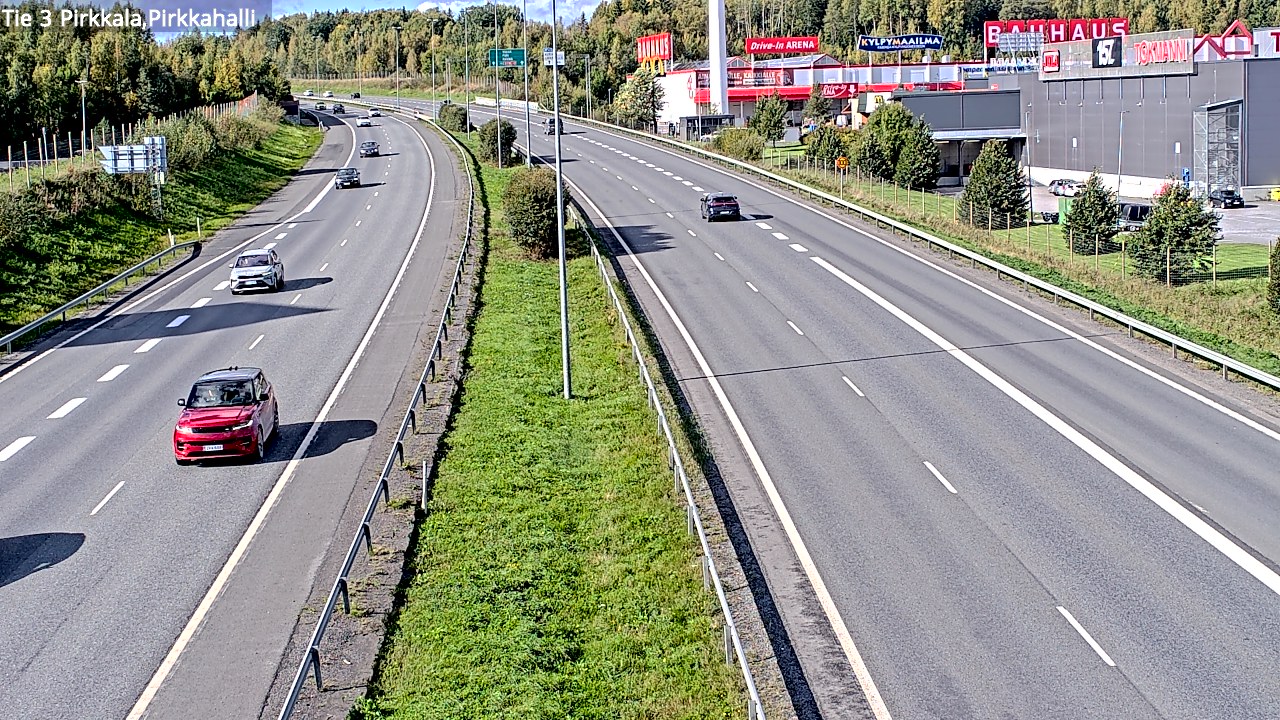 Kelikamerat Kuva Tie 3 Pirkkala, Pirkkahalli, Pirkkala, Pirkanmaa