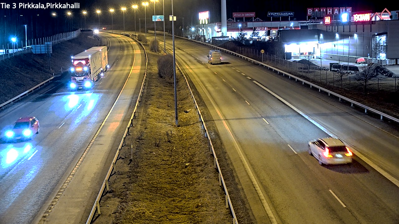 Kelikamerat Kuva Tie 3 Pirkkala, Pirkkahalli, Pirkkala, Pirkanmaa