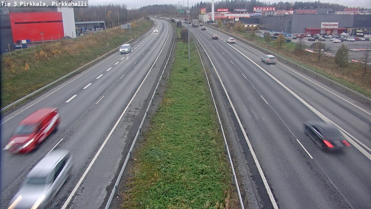 Kelikamerat Kuva Tie 3 Pirkkala, Pirkkahalli, Pirkkala, Pirkanmaa