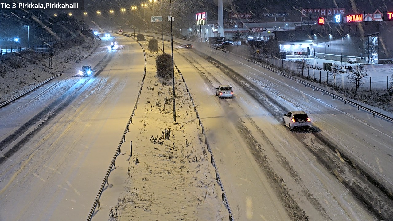 Kelikamerat Kuva Tie 3 Pirkkala, Pirkkahalli, Pirkkala, Pirkanmaa