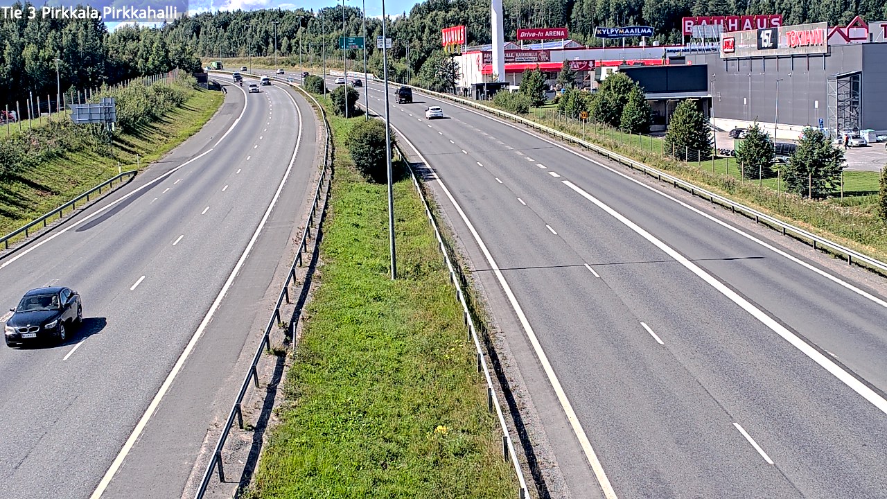 Kelikamerat Kuva Tie 3 Pirkkala, Pirkkahalli, Pirkkala, Pirkanmaa