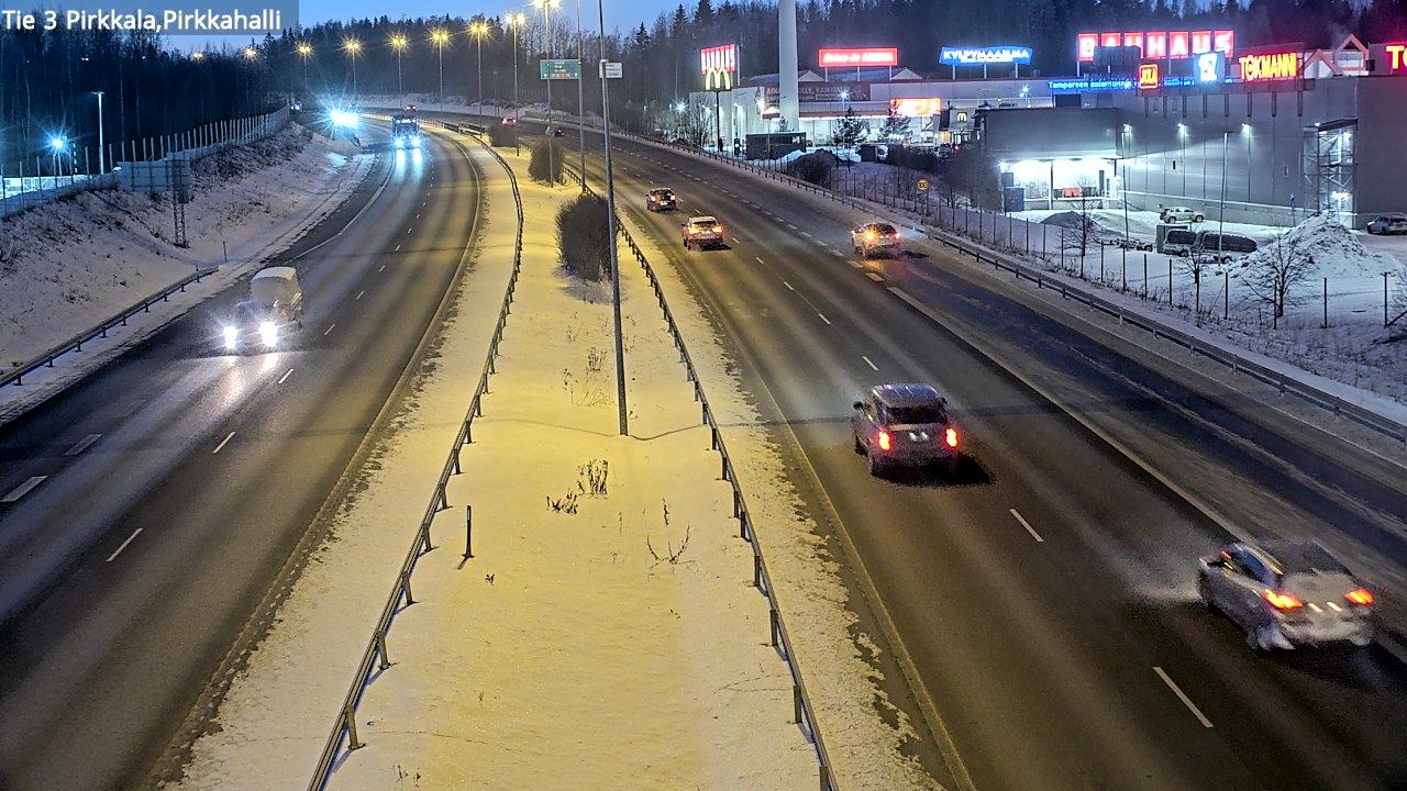 Kelikamerat Kuva Tie 3 Pirkkala, Pirkkahalli, Pirkkala, Pirkanmaa