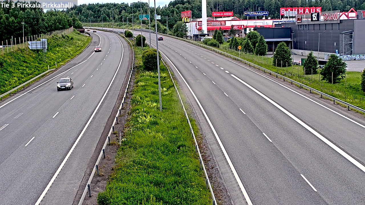 Kelikamerat Kuva Tie 3 Pirkkala, Pirkkahalli, Pirkkala, Pirkanmaa