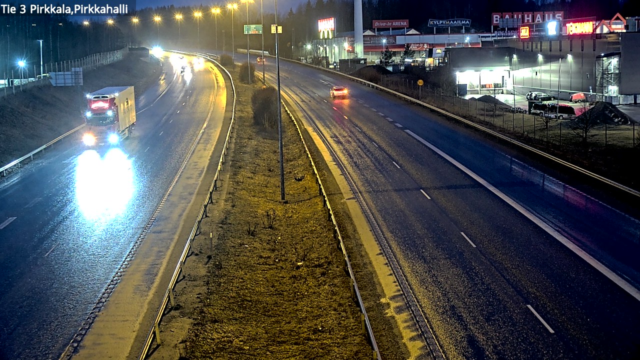 Kelikamerat Kuva Tie 3 Pirkkala, Pirkkahalli, Pirkkala, Pirkanmaa