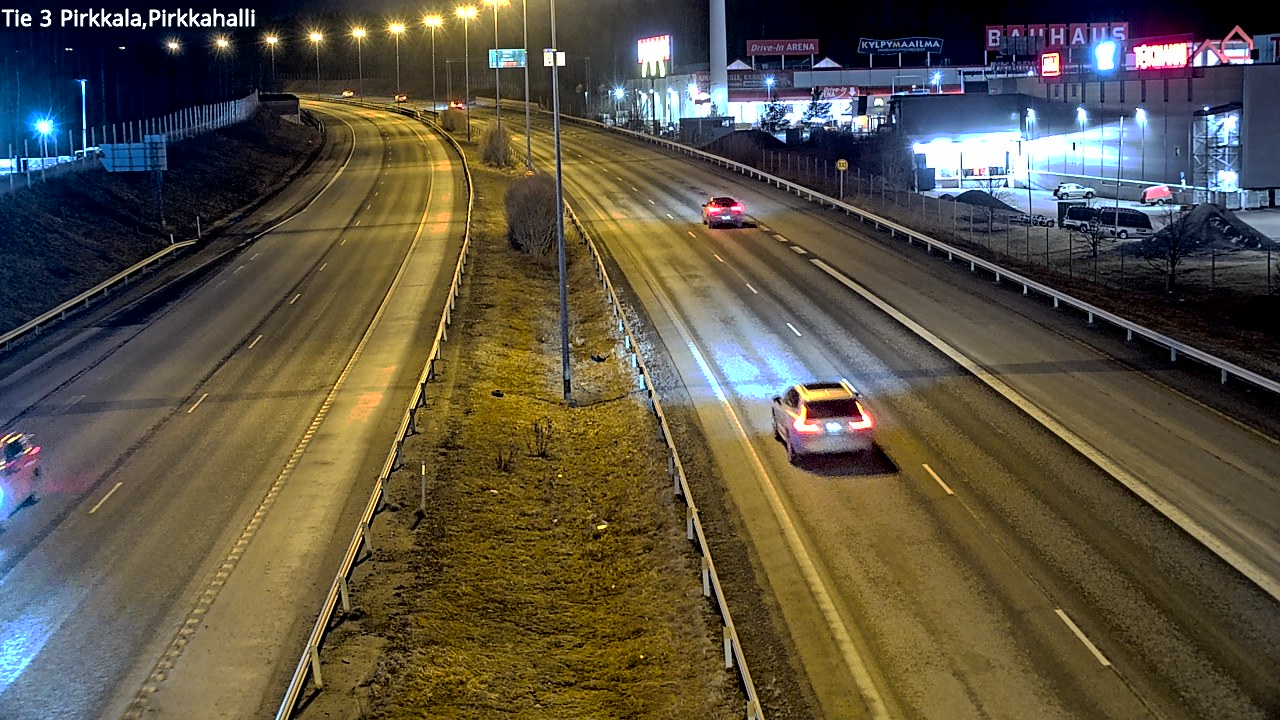 Weather Camera Image Road 3 Pirkkala, Pirkkahalli, Pirkkala, Pirkanmaa