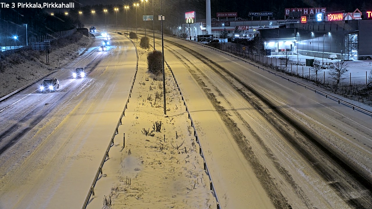 Kelikamerat Kuva Tie 3 Pirkkala, Pirkkahalli, Pirkkala, Pirkanmaa