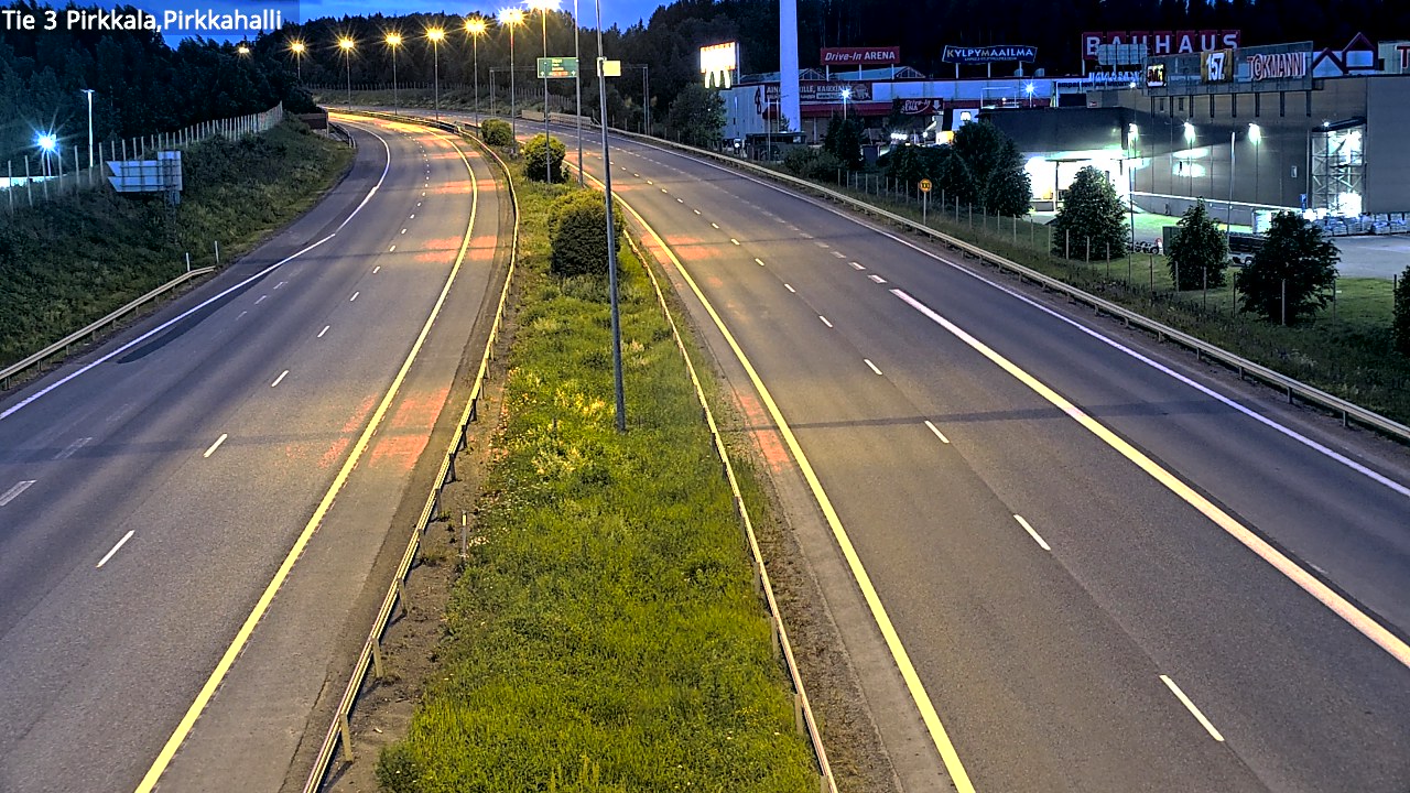 Kelikamerat Kuva Tie 3 Pirkkala, Pirkkahalli, Pirkkala, Pirkanmaa