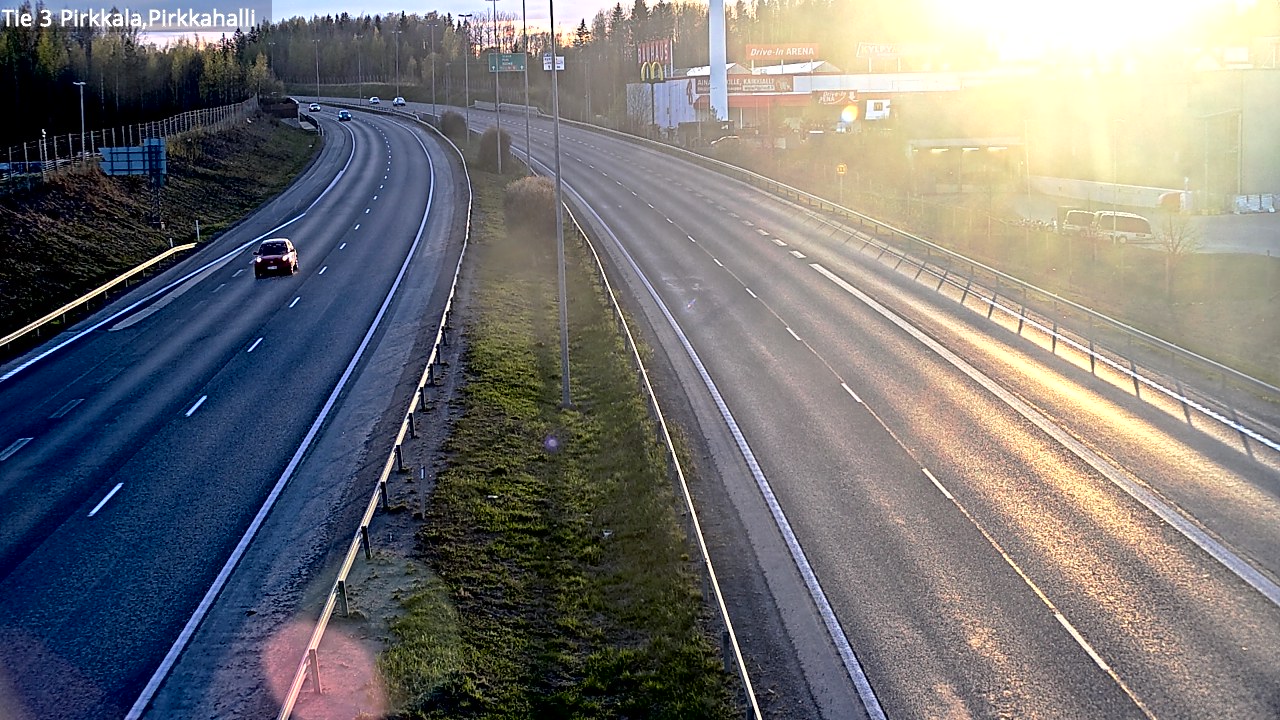 Kelikamerat Kuva Tie 3 Pirkkala, Pirkkahalli, Pirkkala, Pirkanmaa