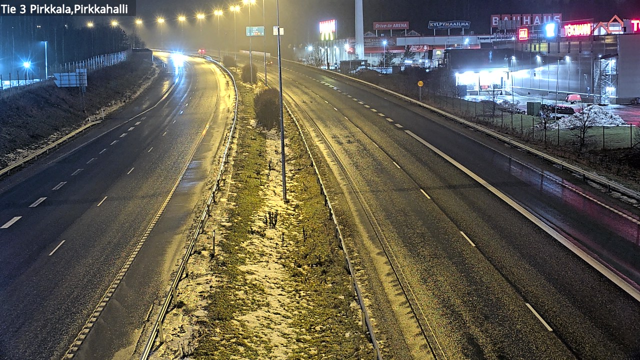 Weather Camera Image Väg 3 Birkala, Pirkkahalli, Pirkkala, Pirkanmaa