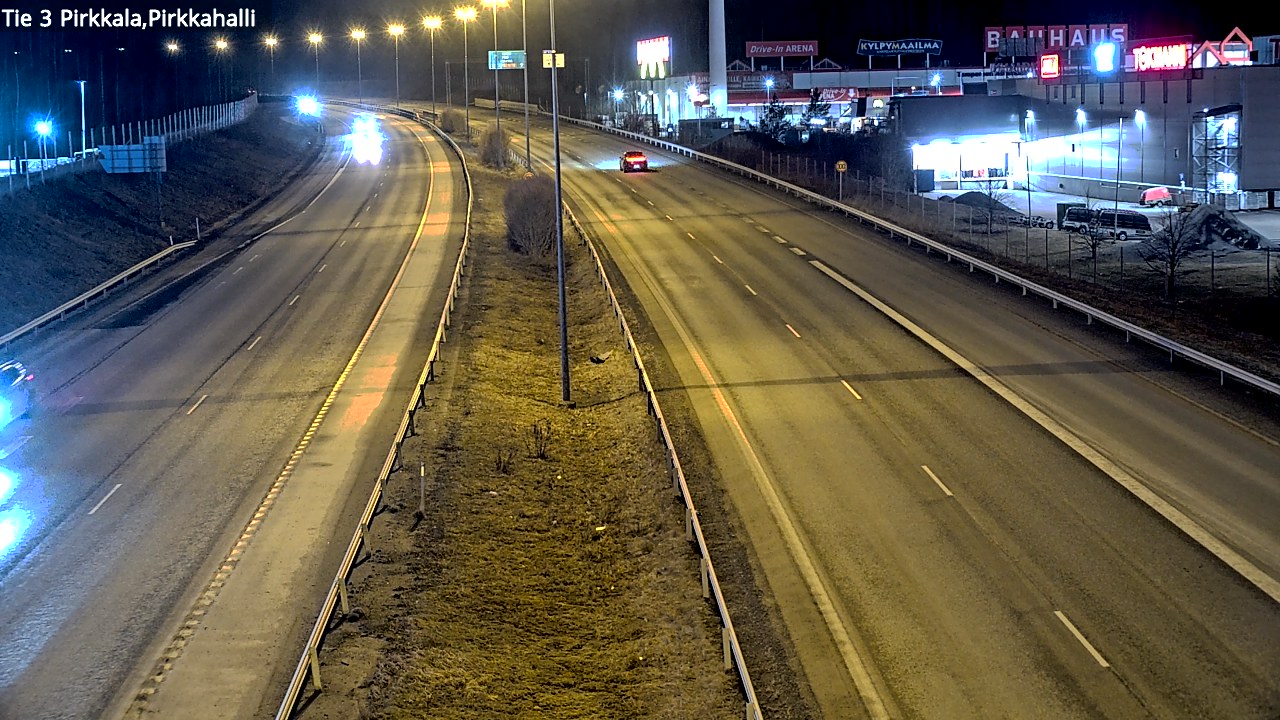 Kelikamerat Kuva Tie 3 Pirkkala, Pirkkahalli, Pirkkala, Pirkanmaa