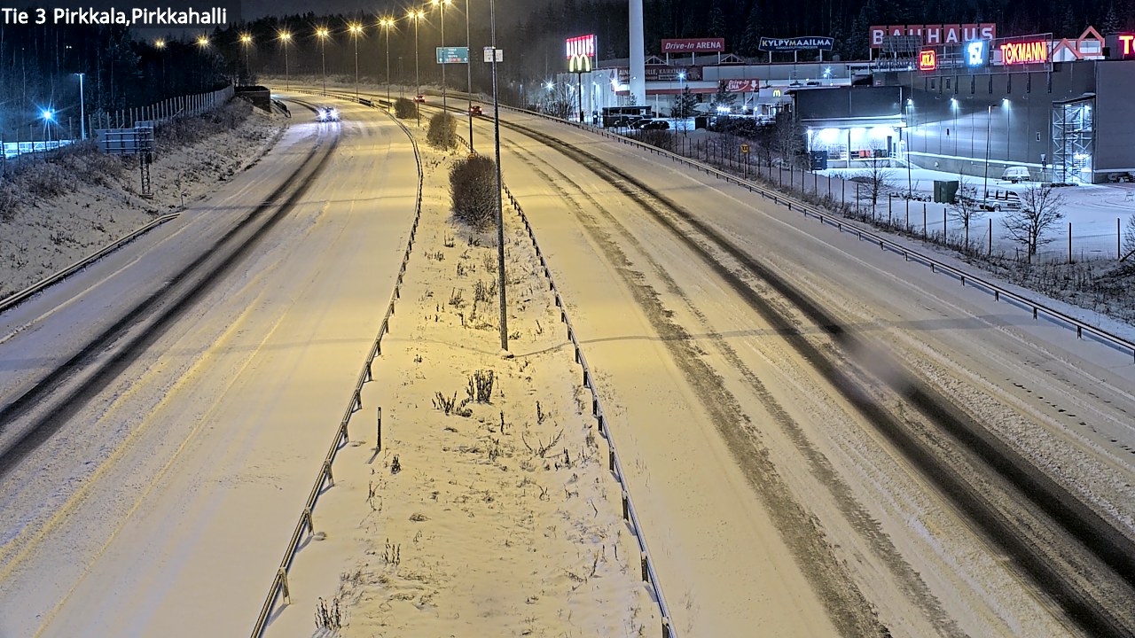 Kelikamerat Kuva Tie 3 Pirkkala, Pirkkahalli, Pirkkala, Pirkanmaa