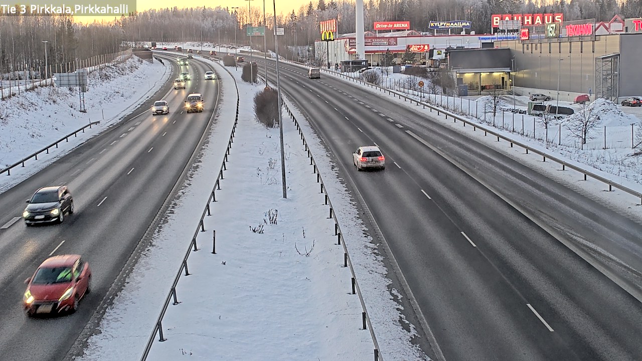 Kelikamerat Kuva Tie 3 Pirkkala, Pirkkahalli, Pirkkala, Pirkanmaa
