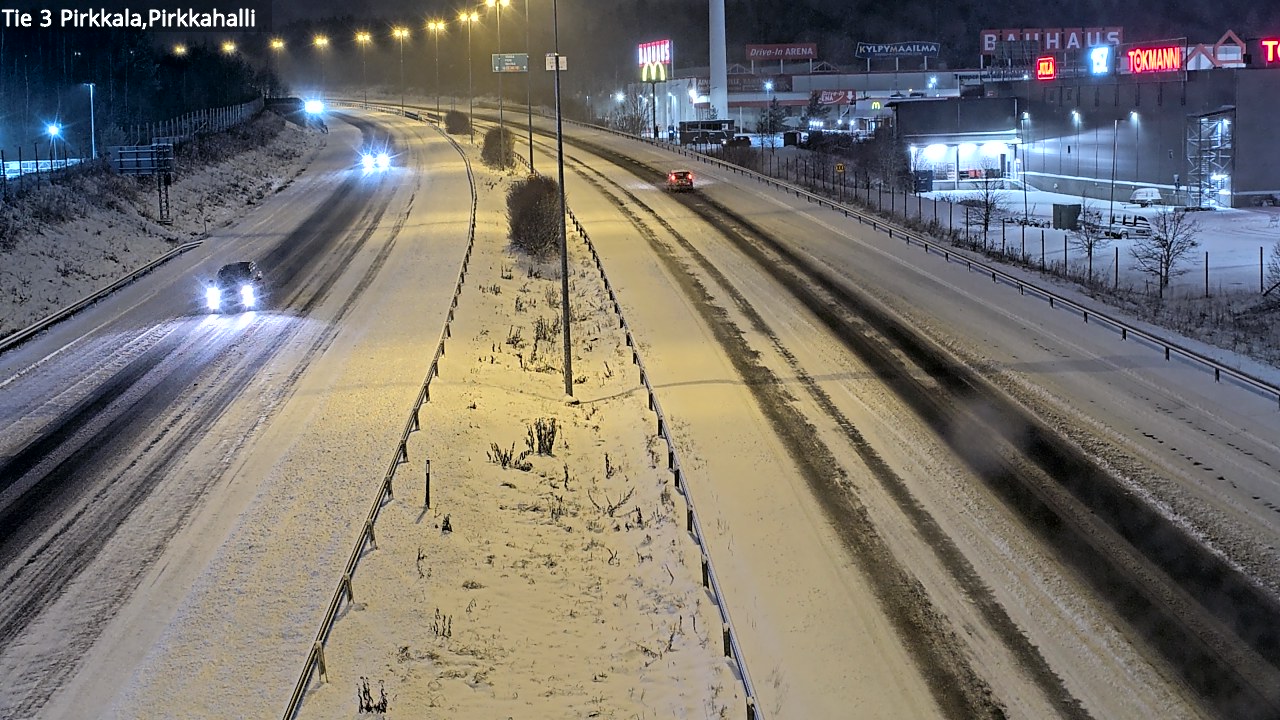 Kelikamerat Kuva Tie 3 Pirkkala, Pirkkahalli, Pirkkala, Pirkanmaa