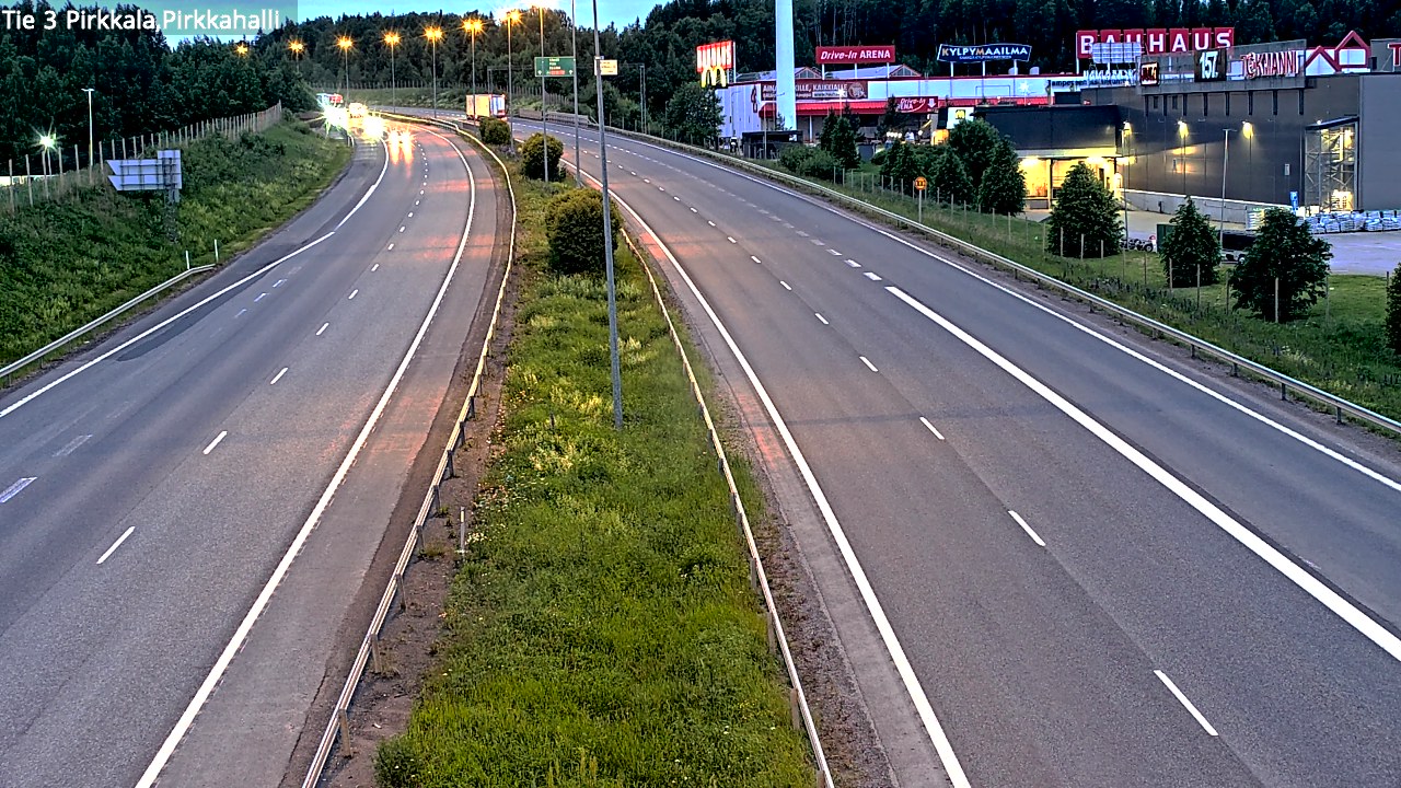 Kelikamerat Kuva Tie 3 Pirkkala, Pirkkahalli, Pirkkala, Pirkanmaa