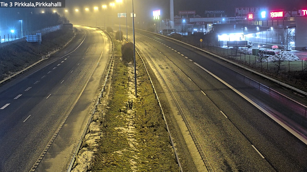 Weather Camera Image Väg 3 Birkala, Pirkkahalli, Pirkkala, Pirkanmaa