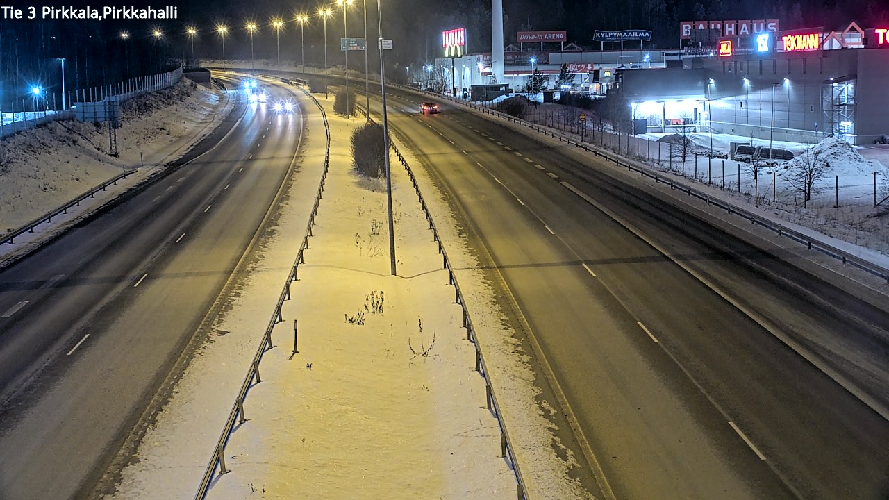Kelikamerat Kuva Tie 3 Pirkkala, Pirkkahalli, Pirkkala, Pirkanmaa