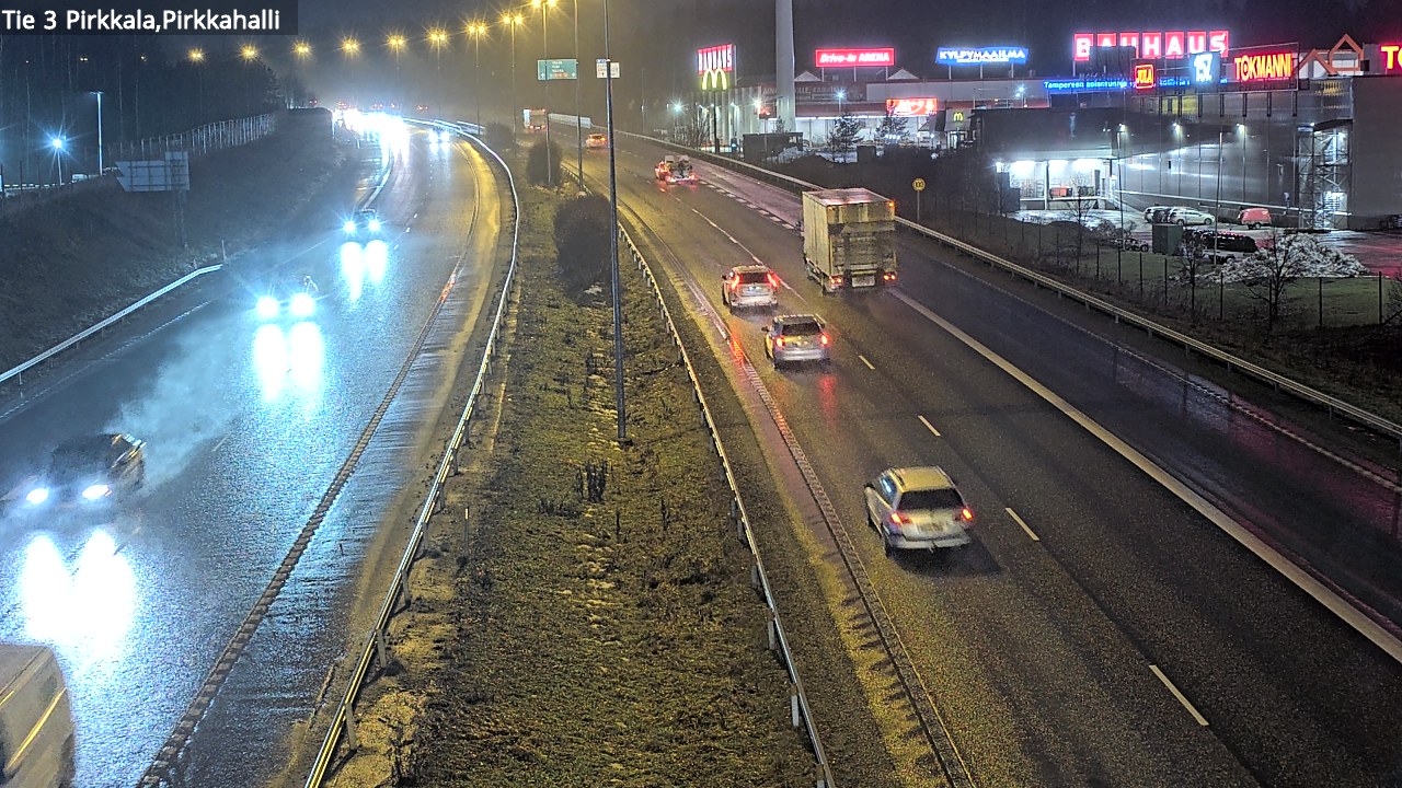 Weather Camera Image Väg 3 Birkala, Pirkkahalli, Pirkkala, Pirkanmaa