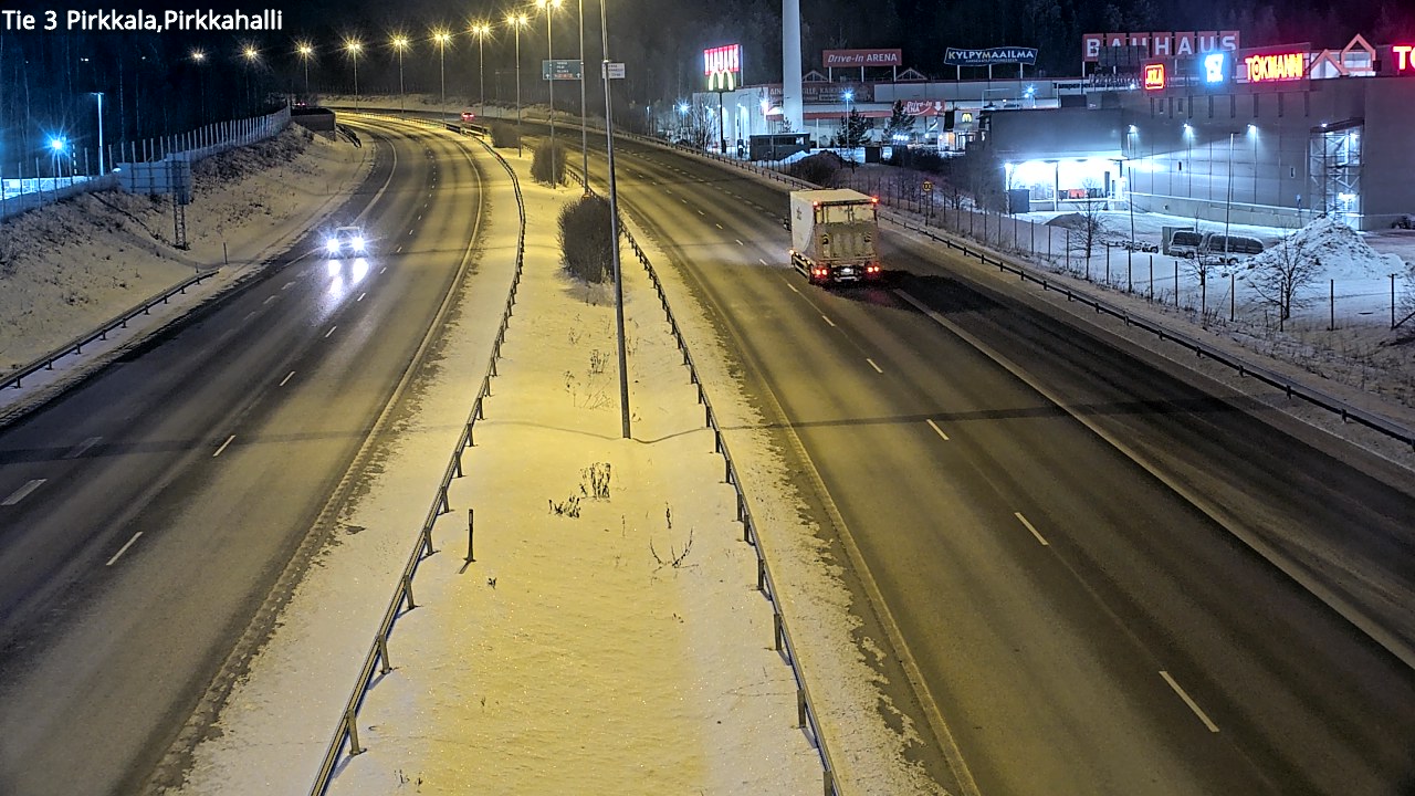 Kelikamerat Kuva Tie 3 Pirkkala, Pirkkahalli, Pirkkala, Pirkanmaa