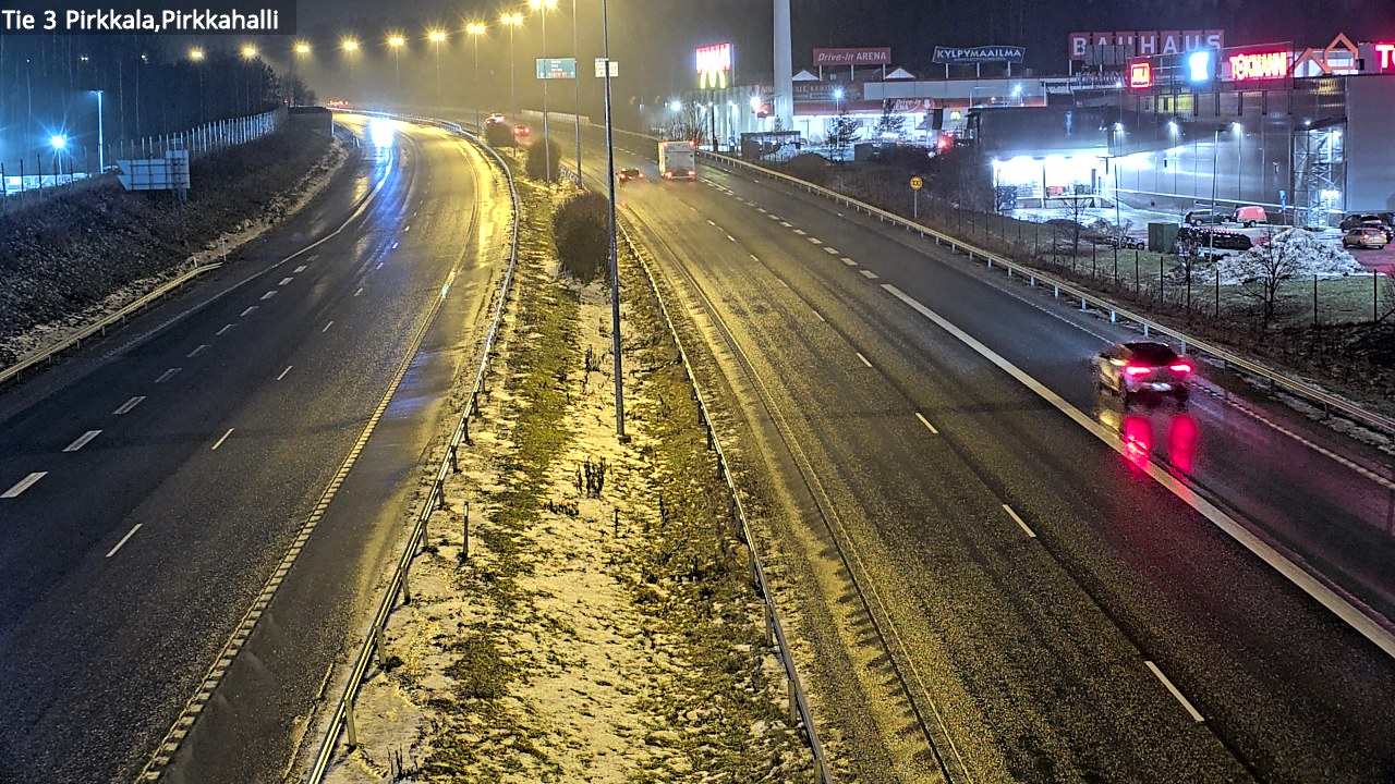 Weather Camera Image Väg 3 Birkala, Pirkkahalli, Pirkkala, Pirkanmaa