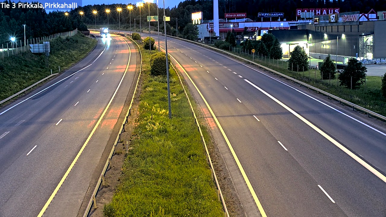 Kelikamerat Kuva Tie 3 Pirkkala, Pirkkahalli, Pirkkala, Pirkanmaa