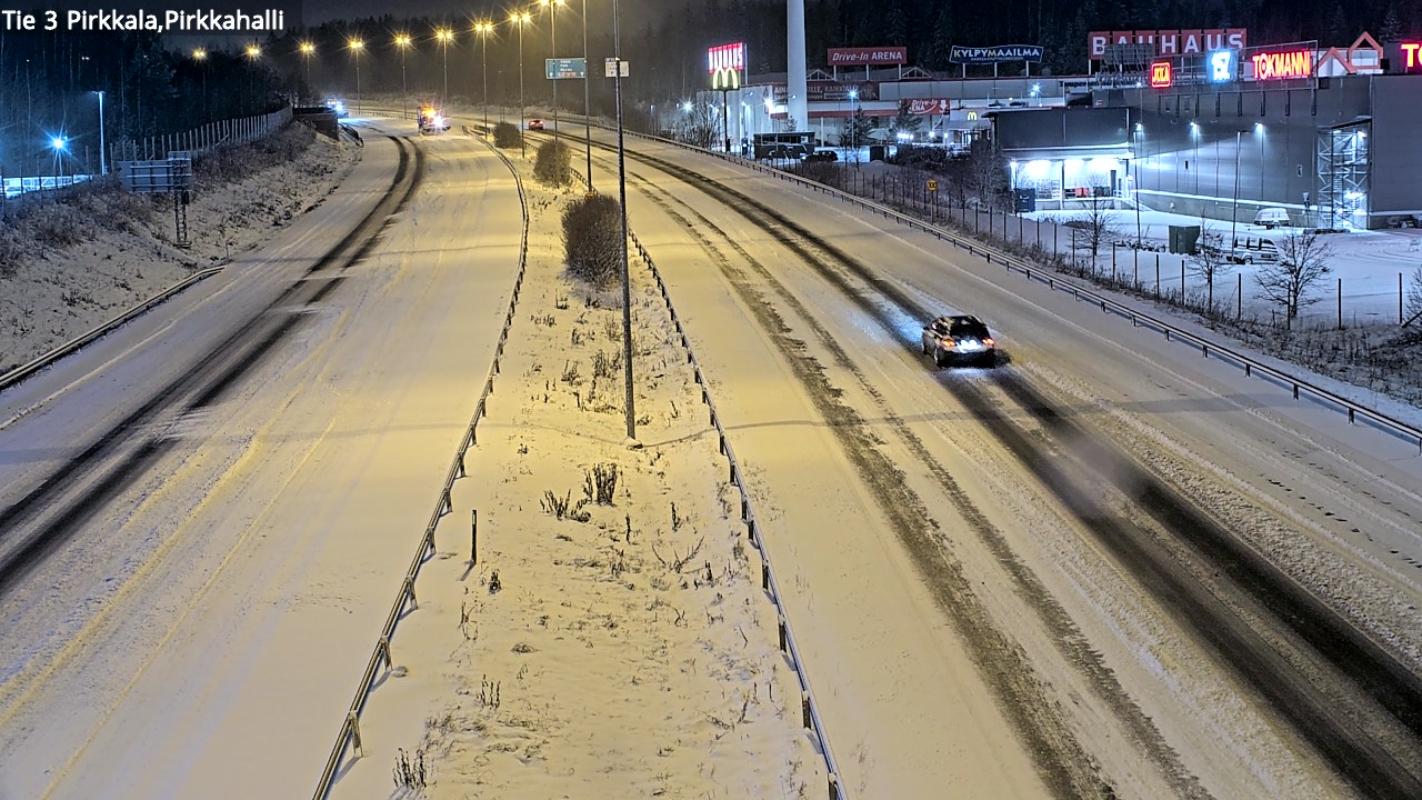 Kelikamerat Kuva Tie 3 Pirkkala, Pirkkahalli, Pirkkala, Pirkanmaa