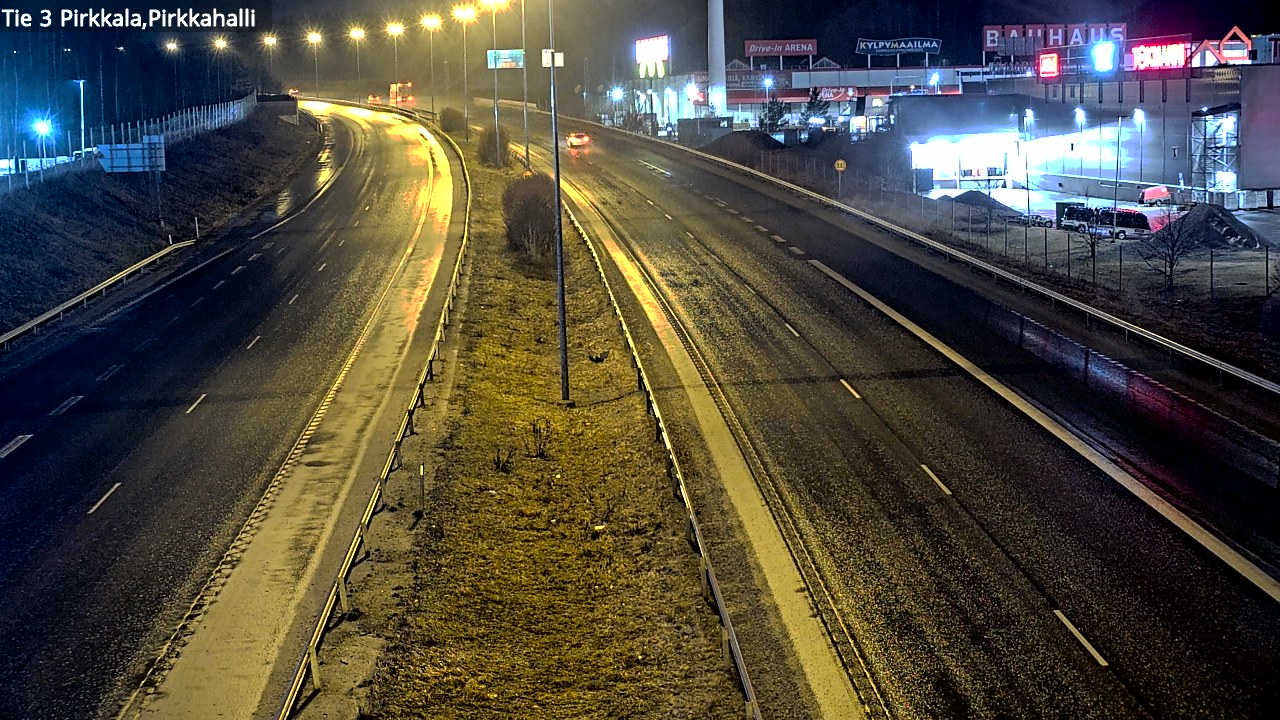 Kelikamerat Kuva Tie 3 Pirkkala, Pirkkahalli, Pirkkala, Pirkanmaa