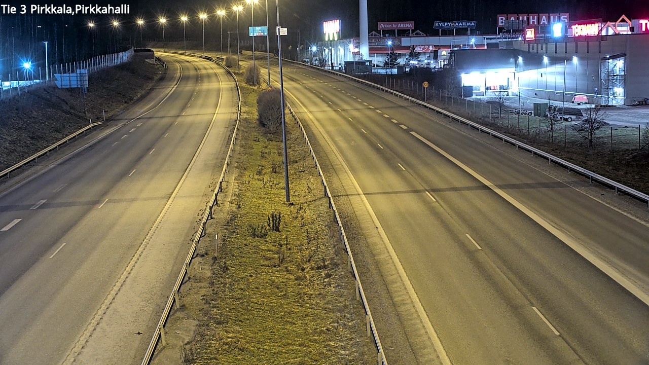 Kelikamerat Kuva Tie 3 Pirkkala, Pirkkahalli, Pirkkala, Pirkanmaa