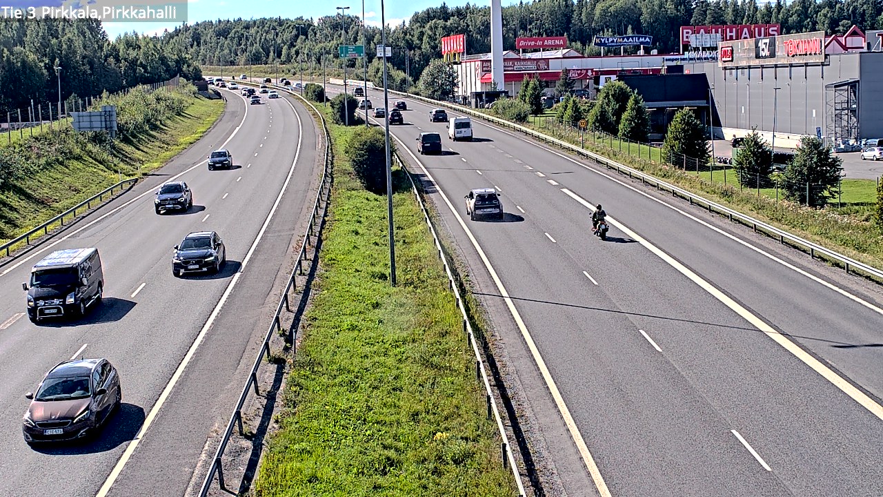 Kelikamerat Kuva Tie 3 Pirkkala, Pirkkahalli, Pirkkala, Pirkanmaa