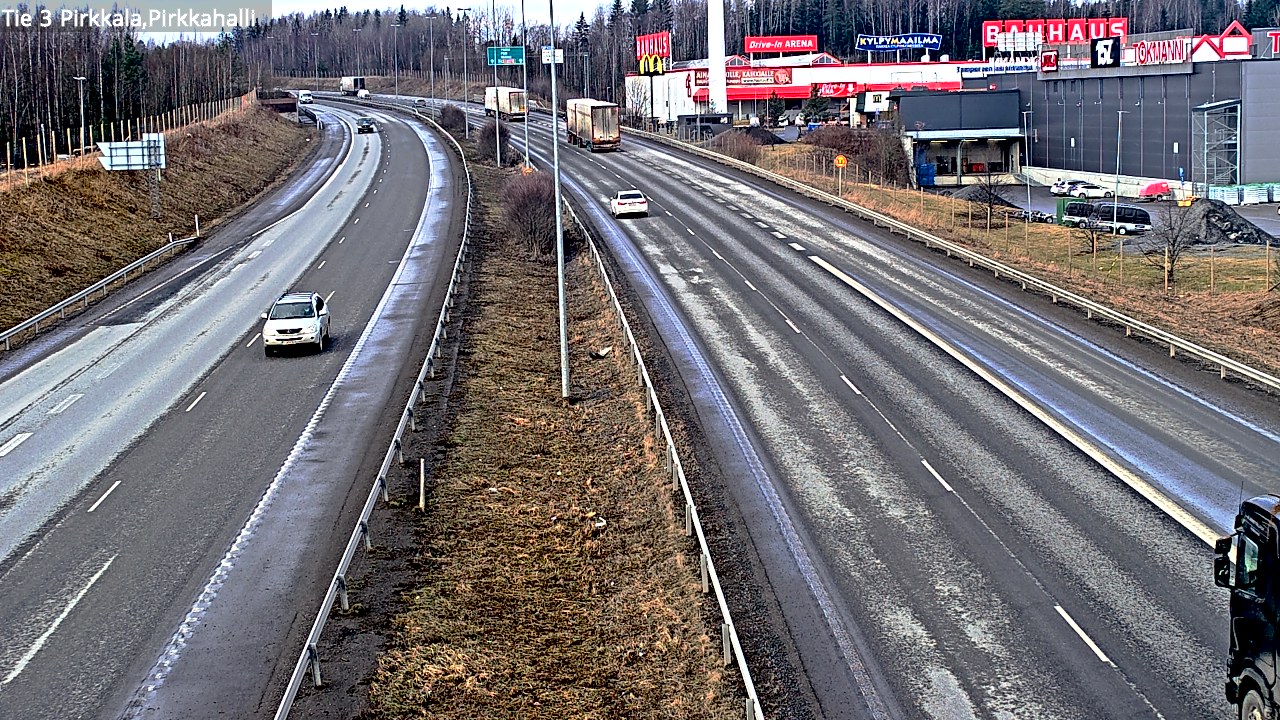 Weather Camera Image Väg 3 Birkala, Pirkkahalli, Pirkkala, Pirkanmaa