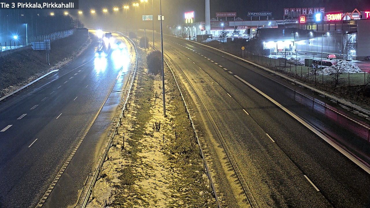 Weather Camera Image Väg 3 Birkala, Pirkkahalli, Pirkkala, Pirkanmaa