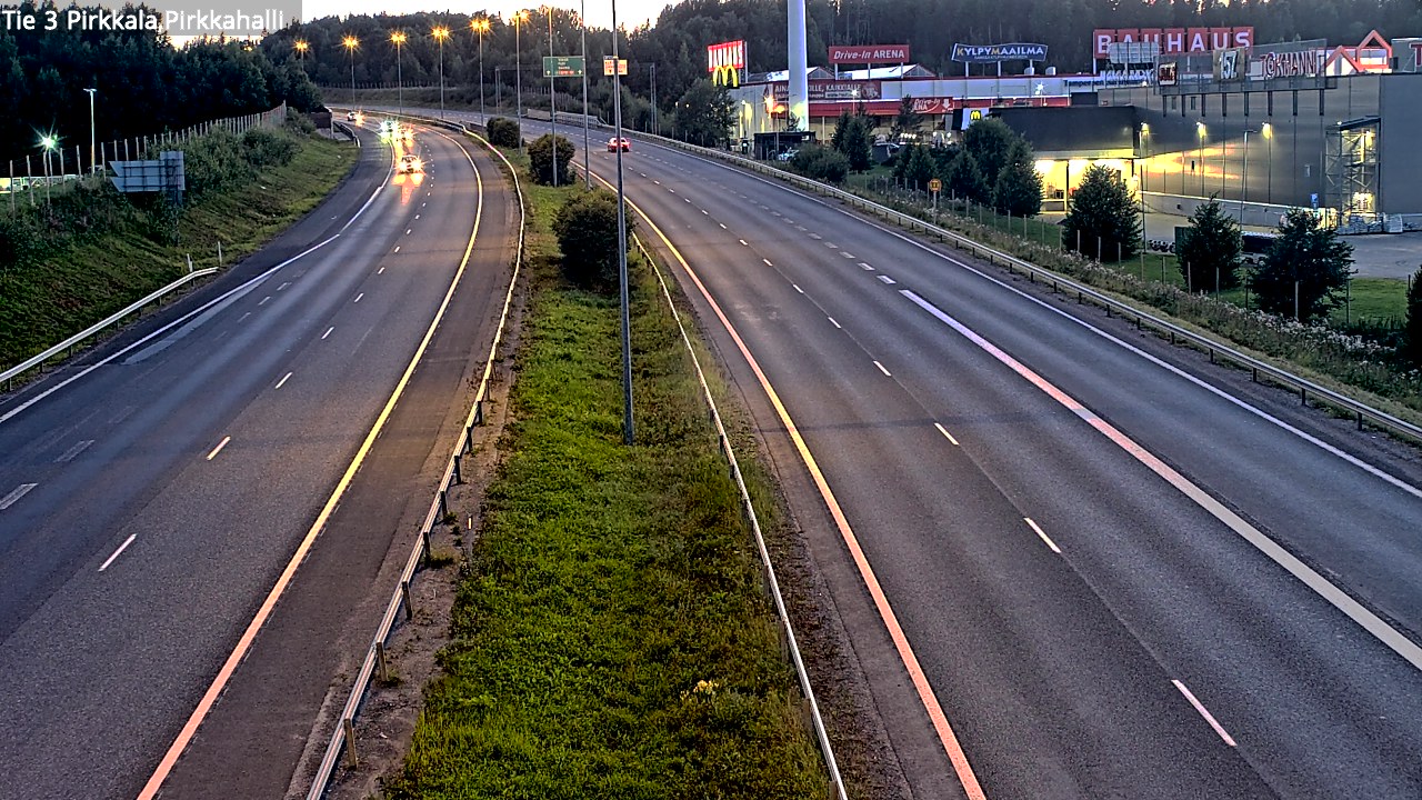 Kelikamerat Kuva Tie 3 Pirkkala, Pirkkahalli, Pirkkala, Pirkanmaa