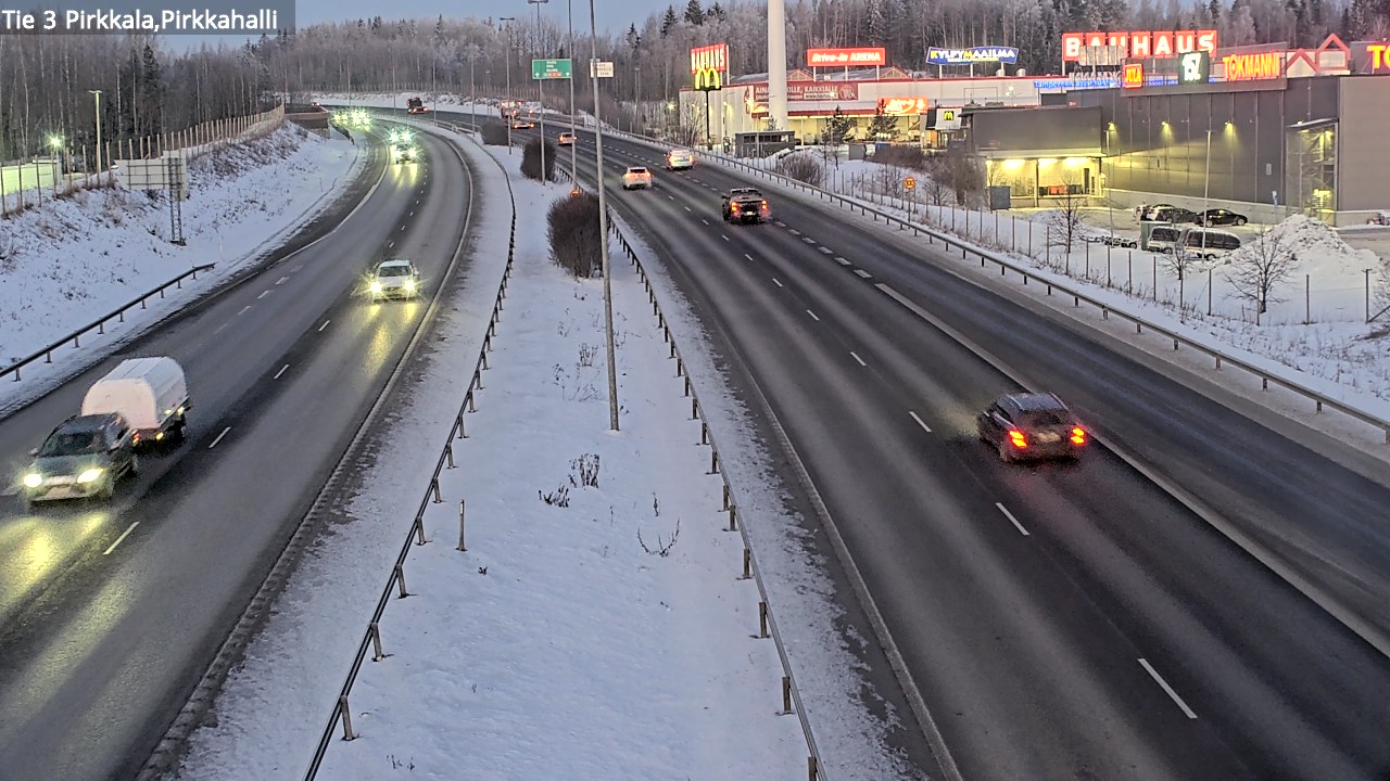Kelikamerat Kuva Tie 3 Pirkkala, Pirkkahalli, Pirkkala, Pirkanmaa