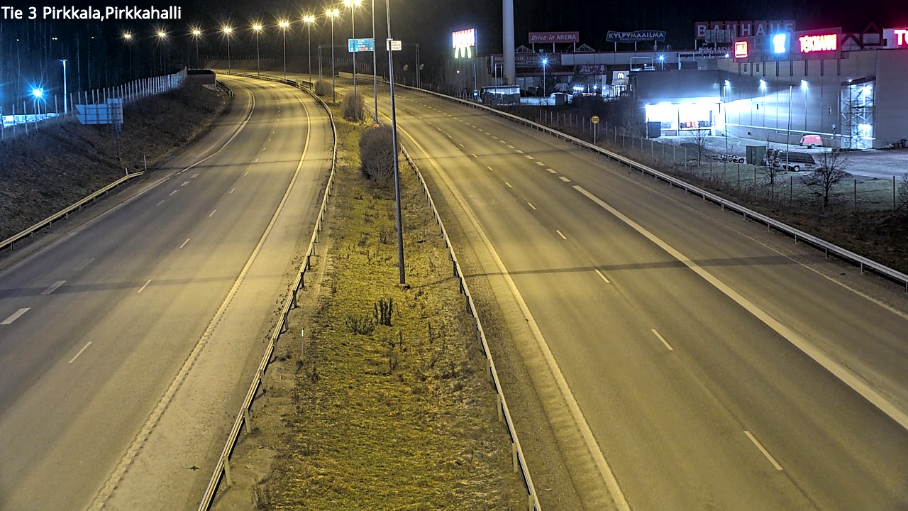 Kelikamerat Kuva Tie 3 Pirkkala, Pirkkahalli, Pirkkala, Pirkanmaa