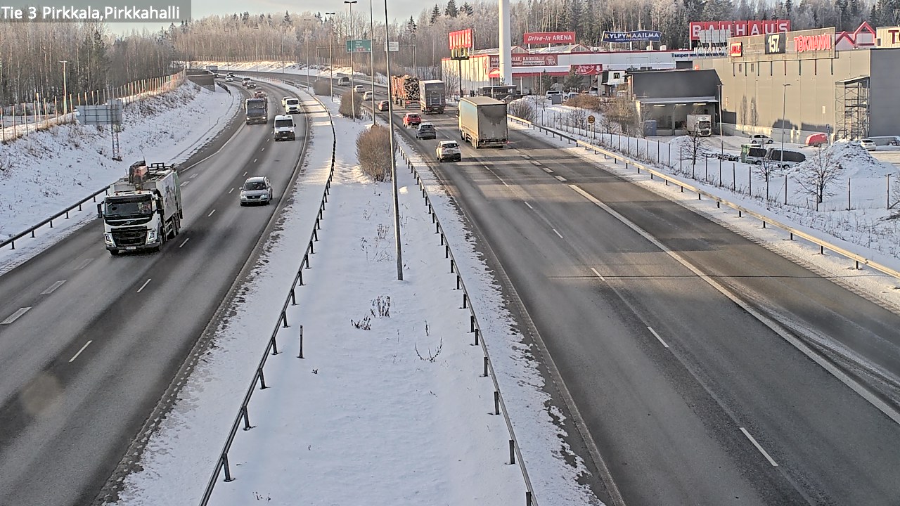Kelikamerat Kuva Tie 3 Pirkkala, Pirkkahalli, Pirkkala, Pirkanmaa