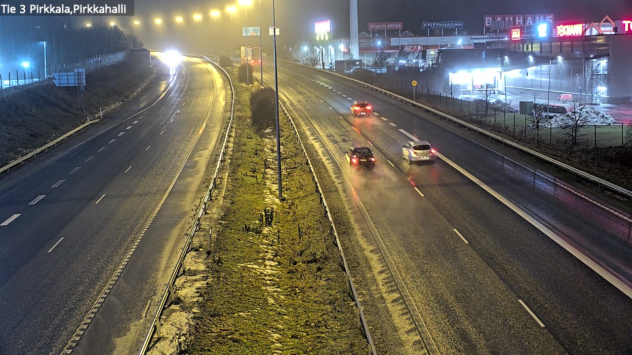 Weather Camera Image Väg 3 Birkala, Pirkkahalli, Pirkkala, Pirkanmaa