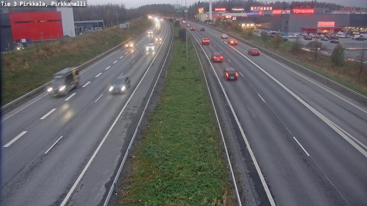 Kelikamerat Kuva Tie 3 Pirkkala, Pirkkahalli, Pirkkala, Pirkanmaa