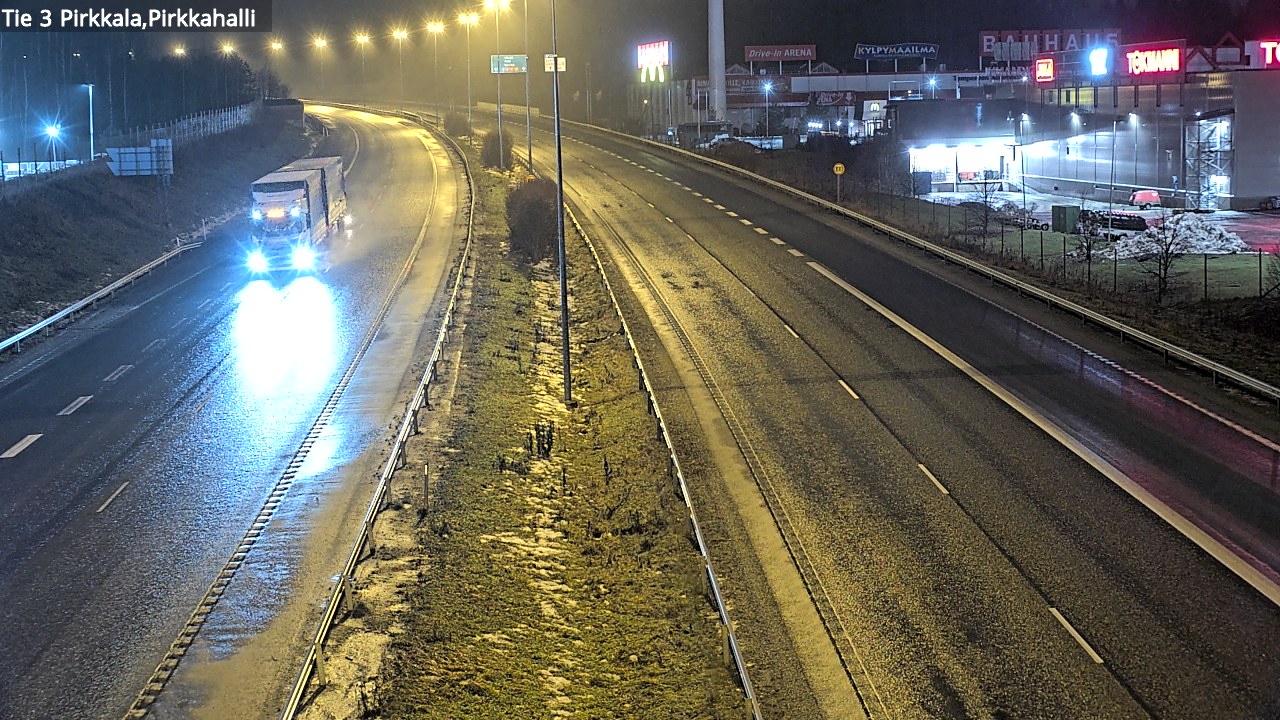 Weather Camera Image Väg 3 Birkala, Pirkkahalli, Pirkkala, Pirkanmaa