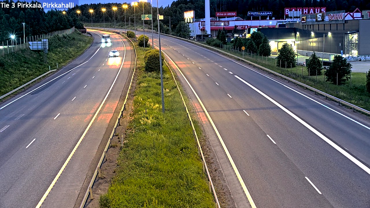 Kelikamerat Kuva Tie 3 Pirkkala, Pirkkahalli, Pirkkala, Pirkanmaa