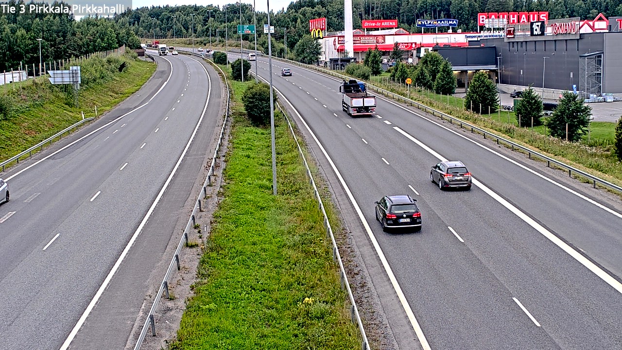 Kelikamerat Kuva Tie 3 Pirkkala, Pirkkahalli, Pirkkala, Pirkanmaa
